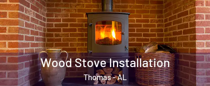 Wood Stove Installation Thomas - AL